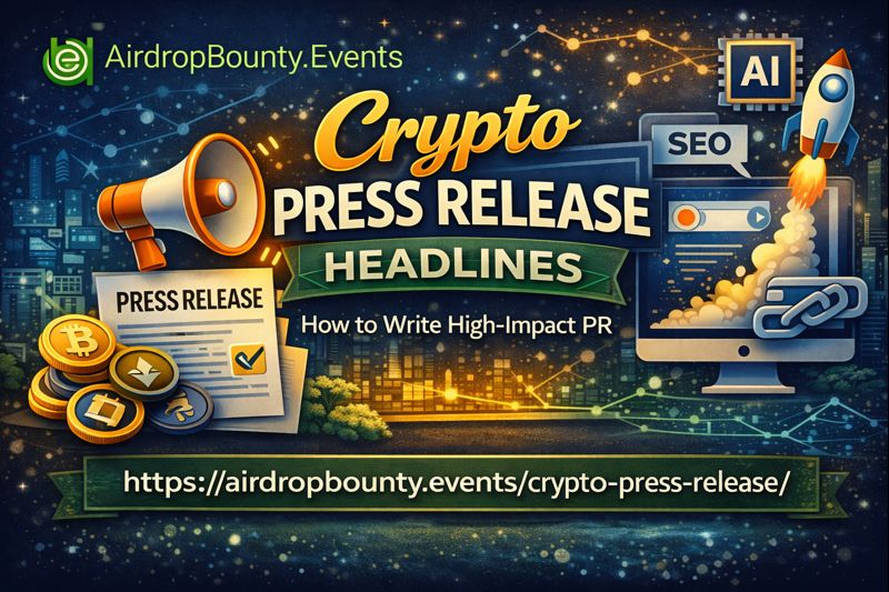 ランクインするインパクトのある仮想通貨プレスリリースを作成する方法